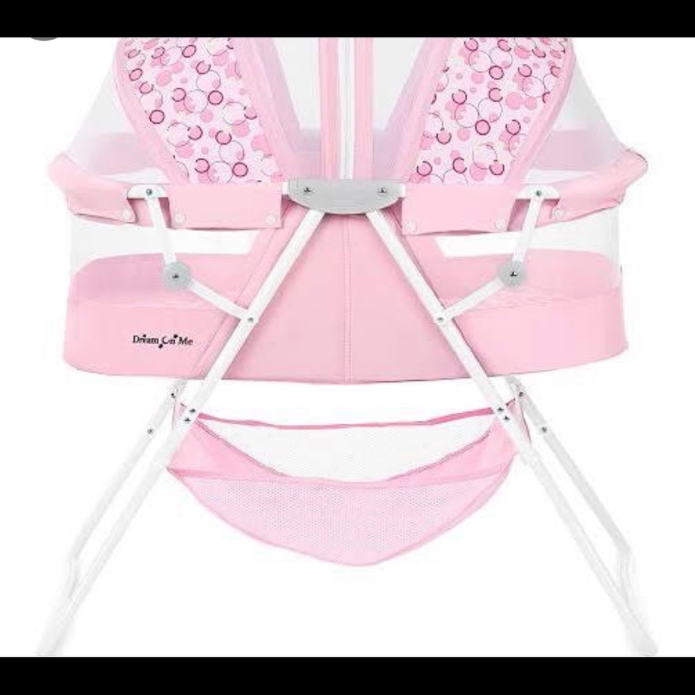 Pink bassinet